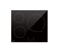 Beldeko Plaque de cuisson encastrable à induction 3 foyers 6200 W minuteur intégré
