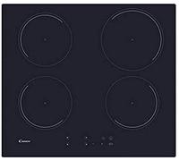 Plaque induction 4 feux Candy CI642C - 4 foyers - 4 boosters - commandes sensitives, minuteurs - Puissance totale 7100 W - largeur 59 cm