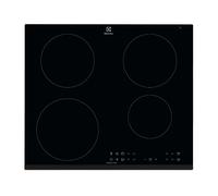 Plaque de cuisson induction - ELECTROLUX - 4 zones - 7350 W - L59 x P52 cm - Revêtement verre - Noir - LIT6043