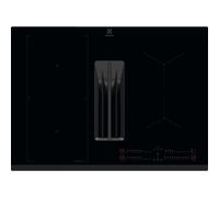 Electrolux Table de cuisson aspirante à induction KCC73443 68 cm 4 feux 7350 W noir