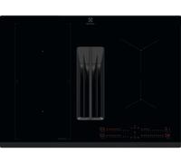 Electrolux Table de cuisson aspirante à induction KCC73443 68 cm 4 feux 7350 W noir