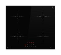 KKT KOLBE Plaque Induction 60 cm | 7 kW | 4 Zones de cuisson | 9 niveaux de puissance | Cadre fin en acier inoxydable | Minuterie | IH85900ED