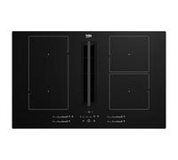 Beko HIXI 84700 UF Noir Intégré 80 cm Plaque avec zone à induction 4 zone(s) Hotte intégrée