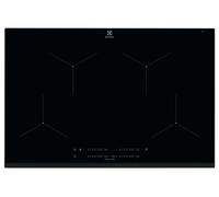 Electrolux EIT814 - Table de cuisson à induction - 4 plaques de cuisson - Niche - largeur : 75 cm - profondeur : 49 cm - noir - avec avant biseauté