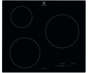 Plaque induction ELECTROLUX EIB60320CK - 3 foyers Noir 60cm