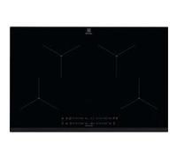 Plaque Induction Electrolux EIV835 Détection de Casserole Zone Combi 7350W 5 Foyers Verre Noir Noir G