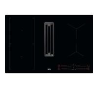 Plaque induction encastrable AEG Série 6000 Bridge with extractor CCE84543CB 7350 W Noir Noir G