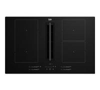 Beko HIXI 84700 UF Noir Intégré 80 cm Plaque avec zone à induction 4 zone(s) Hotte intégrée