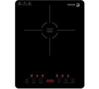 FAGOR - Plaque à induction portable LEXIE 2000 W de puissance et design ultra fin Écran tactile 6 fonctions 9 niveaux de chauffe