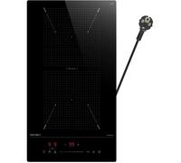 Plaque induction flexzone 30 cm encastrable 3500W avec 9 niveaux de puissance et fonction booster