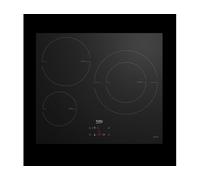 Beko Plaque à induction HII63402MT 3 zones de cuisson 5700 W Noir