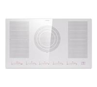 Klarstein Plaque Induction en Céramique 9600W - 5 Feux Avec Flex Zone - Table de Cuisson Électrique Pour Cuisine