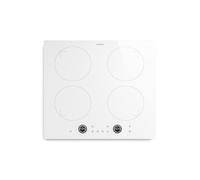 Klarstein Neotouch Table de cuisson à induction - Table de cuisson à induction 4 zones 7200 W Boost, commandes tactiles & par boutons, verrouillage parental, protection contre la surchauffe