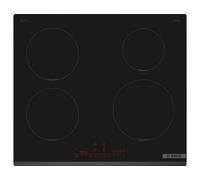 Table induction 60 cm - BOSCH Série 6 - 4 foyers - Noir - H5,1 x L59,2 x52,2 cm - PIE631HB1E