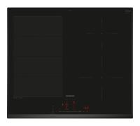 Siemens iQ700 EX651HEC1F plaque Noir Intégré 60 cm Plaque avec zone à induction 4 zone(s)