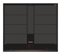 Table induction - SIEMENS - IQ700 - 4 foyers - 60 cm - Noir - Dual LightSlider