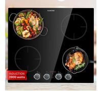 Table de cuisson à induction Klarstein Kochheld - 4 plaques - 6000 W - Noir