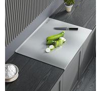Plaque Inox Cuisine En Acier Inoxydable, Planche A Decouper Inox, Protege Plan De Travail Cuisine Avec Bord D'arrêt, Planche À Pétrir Inox Pour Pain Et Pizza(50x80cm)