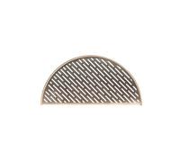 KamadoJoe Classic Joe Half Moon SS Grille de Barbecue (Poisson et légumes) Accessoire de Barbecue Argenté