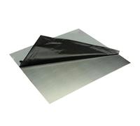 Plaque INOX Feuilles d'acier Inoxydable INOX Tôle en Acier Inoxydable pour Le Cintrage Industriel,100mm x 200mm,Thick:2mm