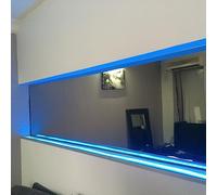 Plaque Inox Poli Miroir (40 cm x 80 cm)