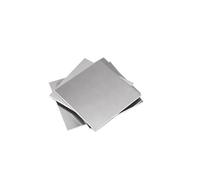 Plaque Inox Tôle métallique carrée en acier inoxydable 304, différentes tailles(100x100mm 2pcs)