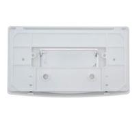 Plaque intégra double touche blanche Bâtichasse 500 et 535 Siamp, référence 340152.10. G