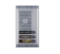 Plaque interphone noire 1 rangée plaque 1,5 x 5,5 cm d'épaisseur 1 mm environ plastique arrière lumineux personnalisé (1 rangée)