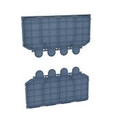 Plaque isol. épanouie P630 4P - HAGER HYW053H