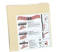 GEB Plaque isolante pour isolation thermique et protection au feu - 1100°C- 4mm épaisseur - 500 x 500mm