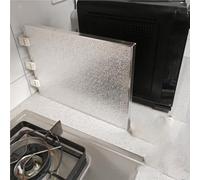 plaque isolation thermique four Bouclier Thermique De 20 30 40 50 60 70 80 90 110 120 Cm De Longueur Pour Panneau De Réfrigérateur, Planche D'isolation Chaude Pour(Snap fastener,L W 80cm x 60cm)