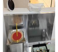 plaque isolation thermique four Panneau Magnétique De Protection Thermique De 20 À 120 Cm De Longueur, Pour Gril, Four, Réfrigérateur Et Cuisine. Inoxydable Résistant(L W 60cm x 60cm)