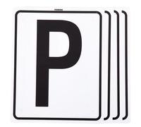 Plaque jeux de 4 lettres piste Premiere Blanc 20x25 cm