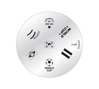 Plaque Konad M49 Stamping French Manucure Ongles Nail Art Multicolore