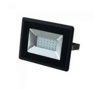PLAQUE LED PROJECTEUR 20W PLAQUE ALUMINIUM COULEUR NOIR VT-4021 5991 [EEK: G]