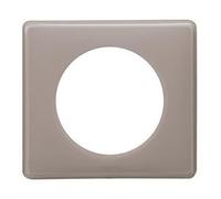 Legrand 066611 Plaque Céliane Laqué, 1 Poste, Finition Galet