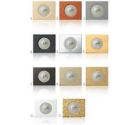 Plaque - LEGRAND - Céliane - Finition béton ciré - 1 poste - Gris béton