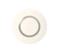 Plaque LEGRAND Dooxie 1 poste ronde plume