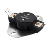 Plaque limite de température basse - 1 lot de 1 interrupteur thermostat F120-30F - Réinitialisation automatique - Remplacement pour poêle à bois US Stove Hot Blast 1300/1500