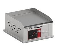 Plaque Lisse à Snacker Gaz en Acier Décarburé 400 x 400mm