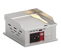 Plaque Lisse à Snacker Gaz en Inox 400 x 400mm