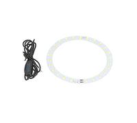 Plaque Lumineuse Annulaire, Panneau Lumineux Circulaire, Double Mode d'éclairage pour Ancre pour Bureau pour étudiant pour étude