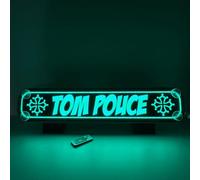 Plaque lumineuse camion personnalisé 60 x 14cm STICK OLIVIER® éclairage LED RGBW à ambiance musicale 5v 12v 24v USB plaque routier personnalisé [ Enseigne lumineuse personnalisable ]