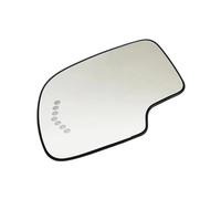Plaque Lumineuse Clignotant Chauffante Verre Miroir D'aile Porte Latérale Passager Conducteur Pour Chevy Pour Silverado 1500 03-07 Verre Rétroviseur
