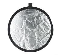 Plaque lumineuse pliable avec cinq surfaces réfléchissantes, y compris des options or et argent pour les studios de photographie professionnels et sur place pour les sessions de rangement facile (doré