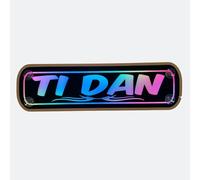 Plaque lumineuse prenom personnalisé 40 x 14 STICK OLIVIER® - Tableau LED plaque routier avec prénom, message, éclairage LED RGBW à ambiance musicale 5v 12v 24v… [Enseigne lumineuse personnalisable]