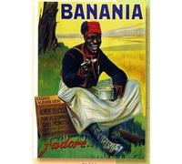 Plaque Métal Banania Chocolat Publicité Infantryman 20cm x 15cm