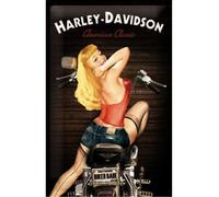 Plaque métal Harley Davidson