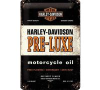 Plaque métal Harley Davidson