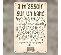 Plaque Métal Paroles Mistral Gagnant Renaud 20x30cm neuve | Décoration murale, Paroles de chanson, Format métal, Renaud, Mistral Gagnant